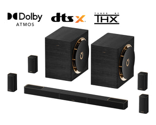 SkyWaveDual – 9.2.6 Dolby Atmos Wireless Surround Soundbar System with Dual 10" Subwoofers