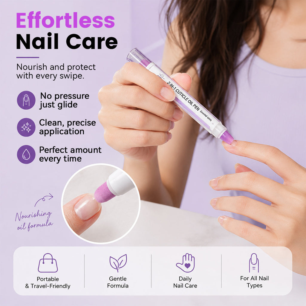CuticleGlide – 2-in-1 Cuticle Care Pen Set