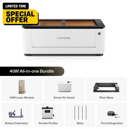 LaserCraft – LaserPecker LX2 All-in-One Laser Cutter