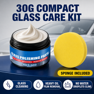 🔥GlassClarity – Car Glass Oil Film Remover & Rain-Repelling Paste🚗