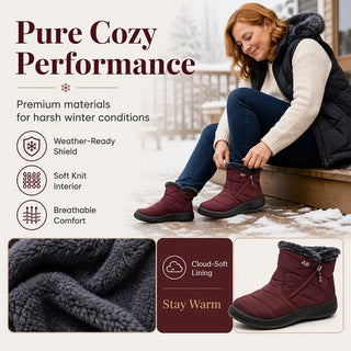 Women's Cozy Winter Waterproof Anti-Slip Orthopedic Boots