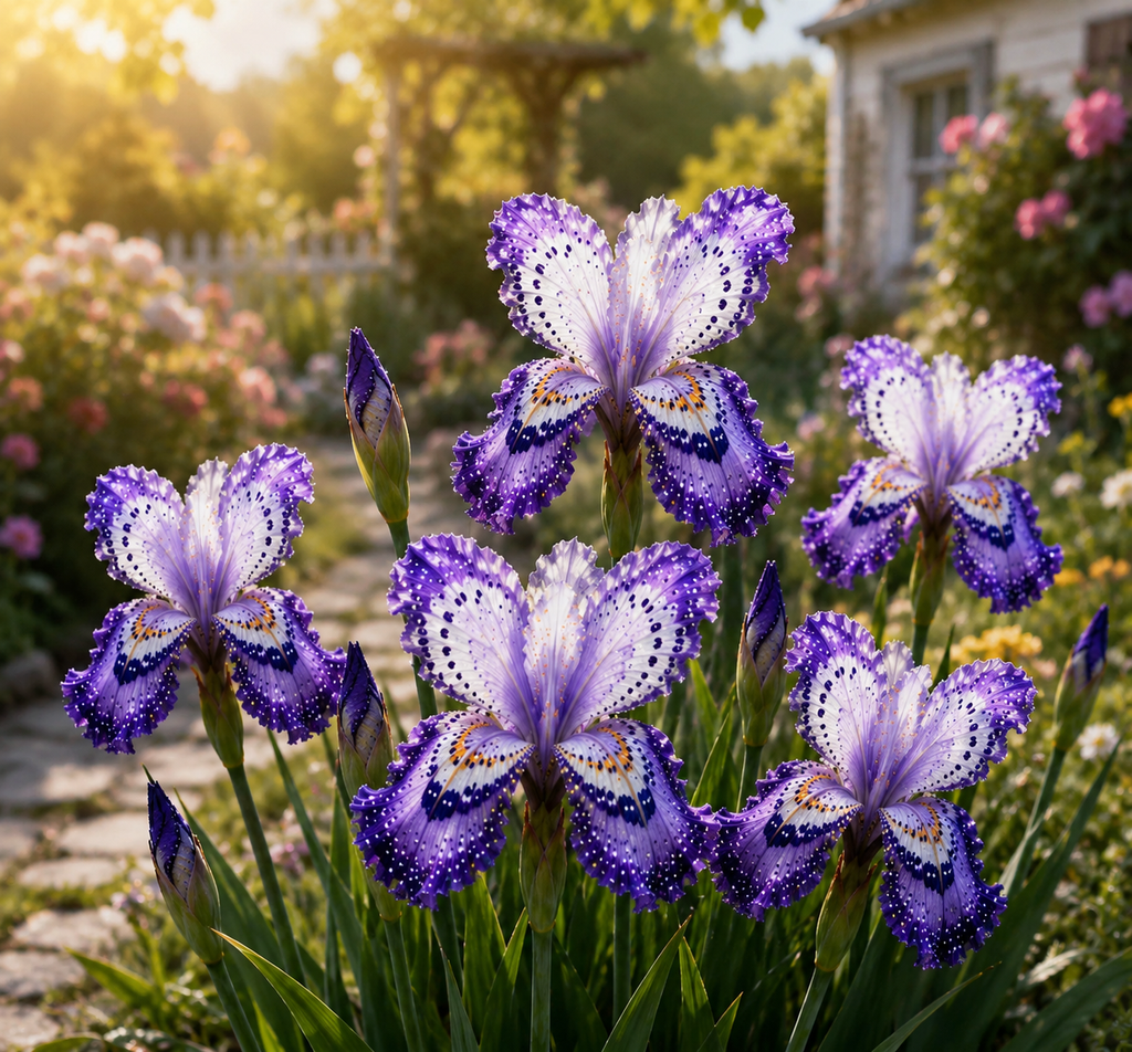 FlutterIris – Butterfly Iris Bulbs for a Magical Garden Showstopper