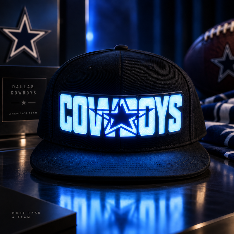 GameGlow – Football Fan LED Light-Up Snapback Cap