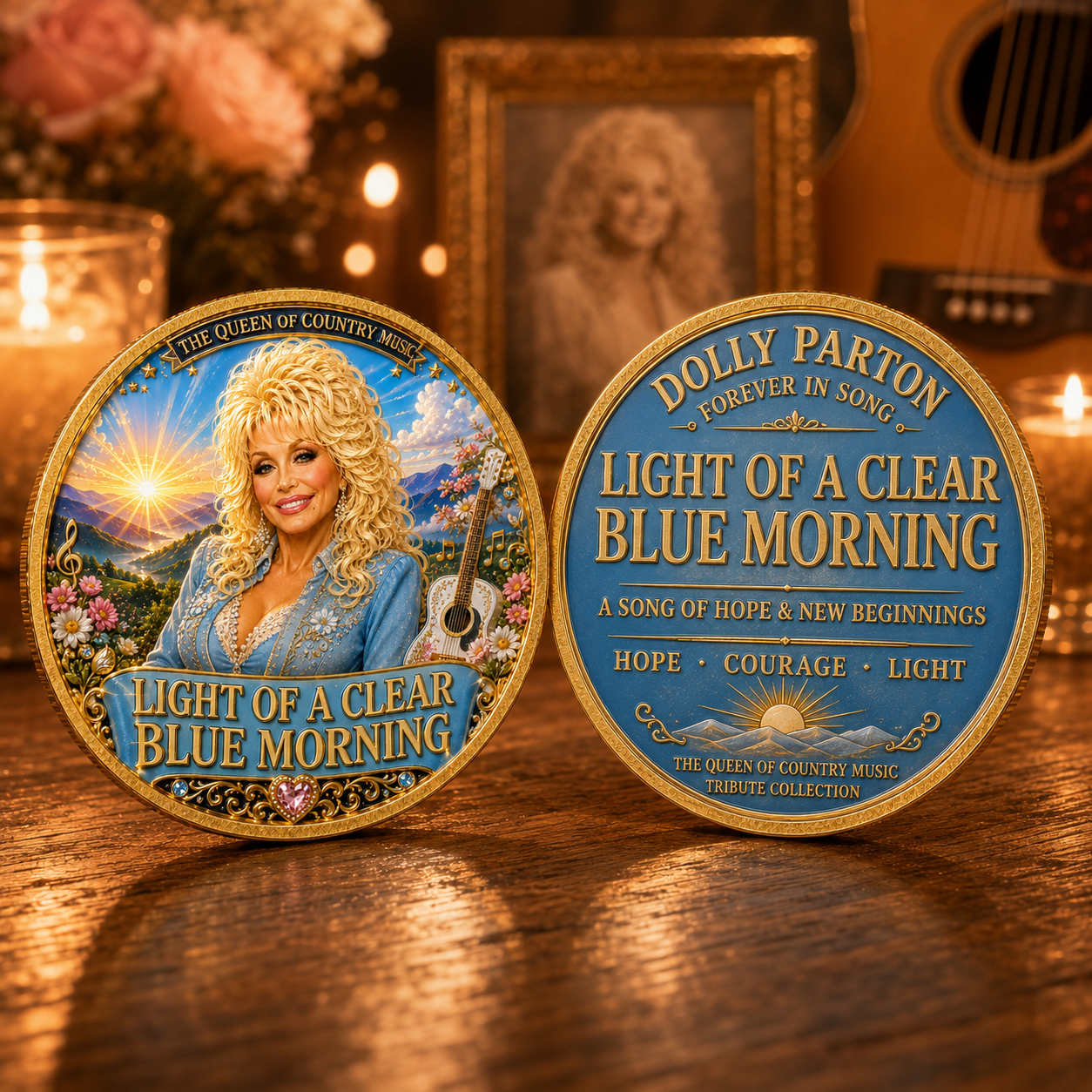 🦋 ForeverInSong – 🎸 Dolly Parton 9-Piece Tribute Coin Collector’s Set
