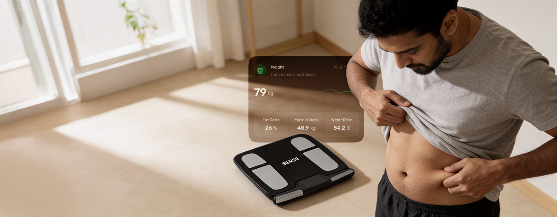SensePro – 8-Electrode Smart Body Composition Scale