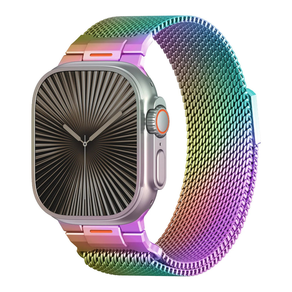 MechaMesh – Magnetic Milanese Loop Band for Apple Watch
