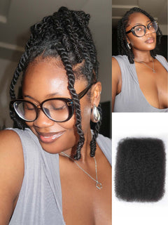KinkyBlend – Afro Kinky Synthetic Braiding Hair Extensions