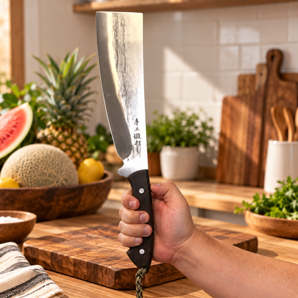 FruitForge – Japanese-Style Big Fruit Knife
