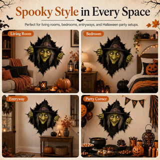 Halloween Witch Wall Decoration