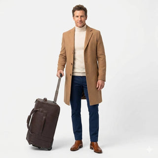 SuitStride – Him Edition 2-in-1 Garment Duffel Bag with Optional Wheels