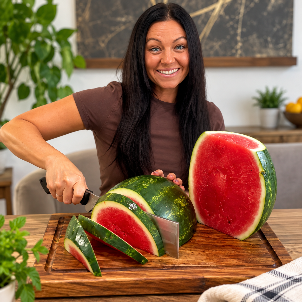 FruitForge – Japanese-Style Big Fruit Knife