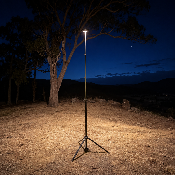 3000-Lumen Telescopic Camping & Work Light