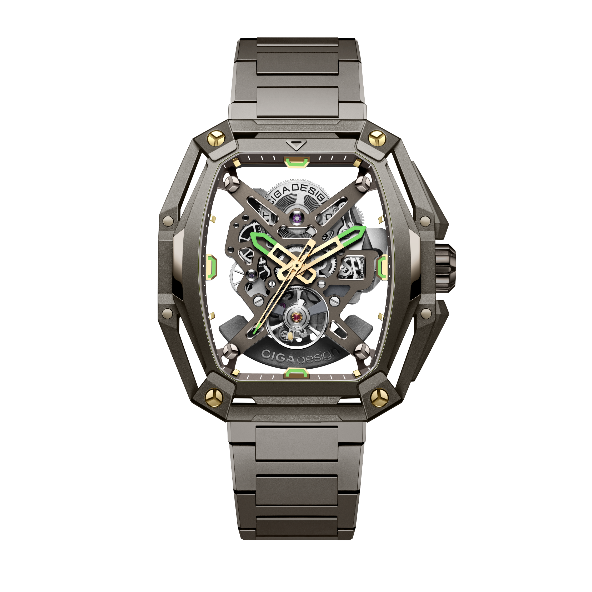 HunterVintage – CIGA Design Skeleton Automatic Watch
