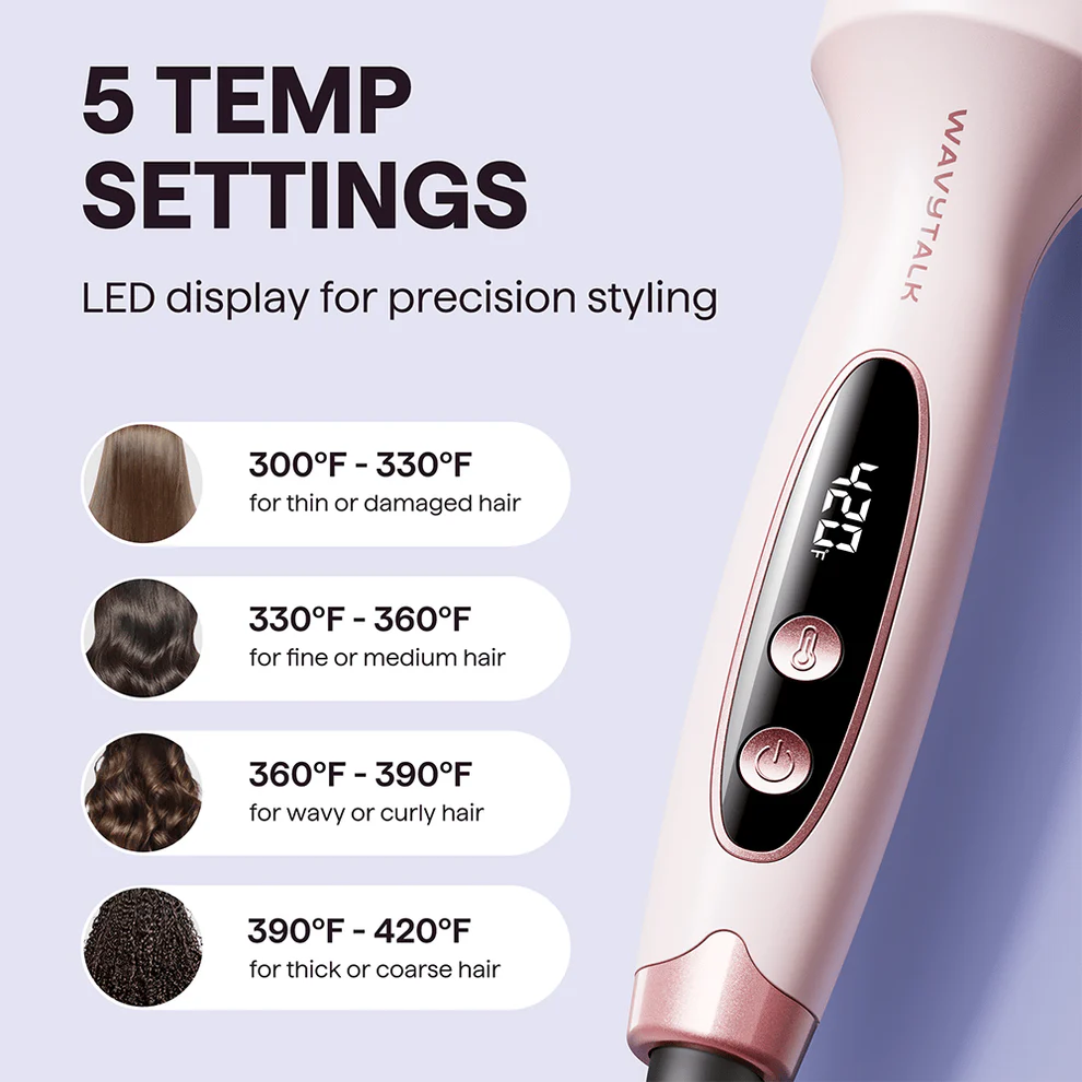 SmoothWave – ⏰💇‍♀️ 2-in-1 Fluffy Hair Styling Comb ✨ Fluffy Volume in Minutes
