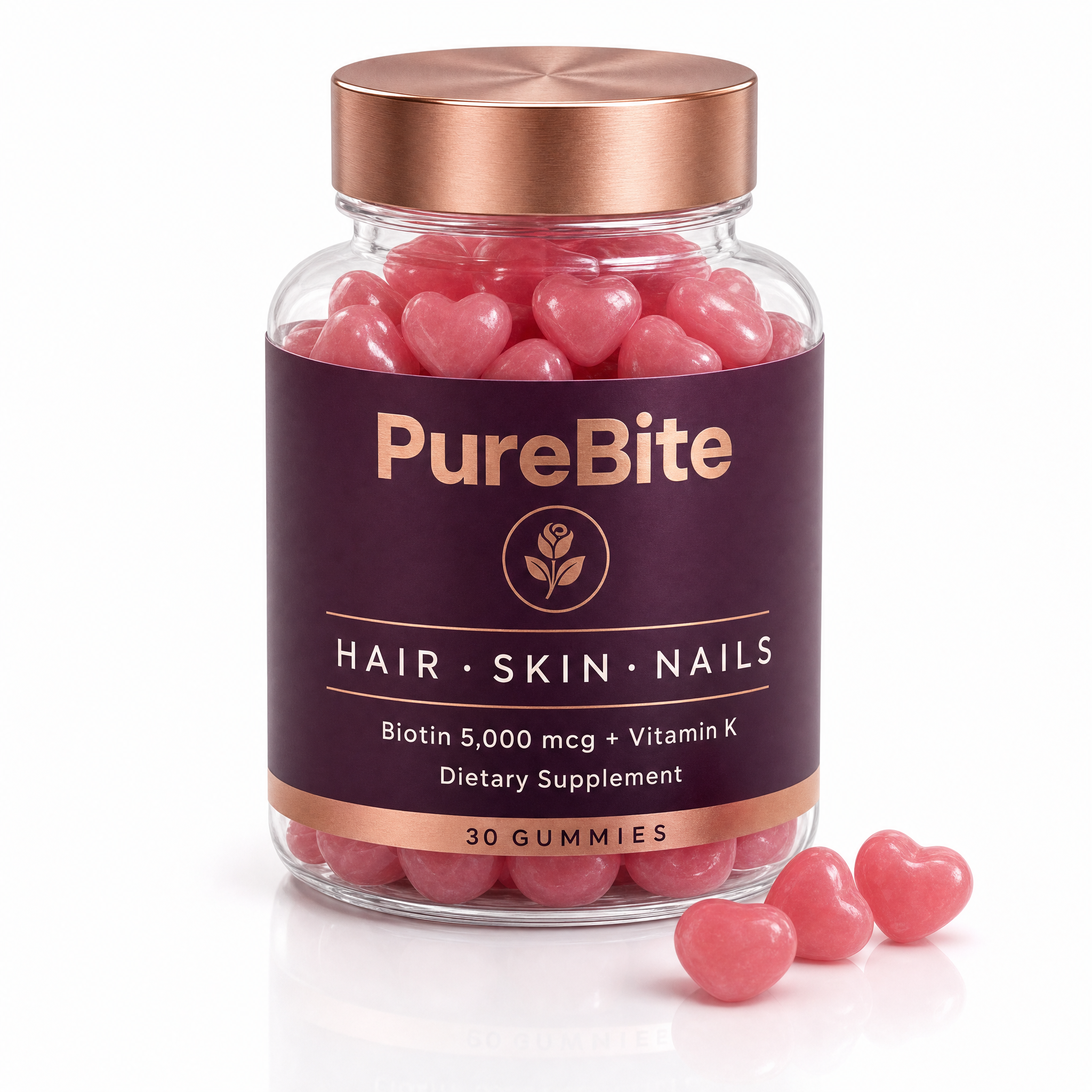 GlowTrio – Collagen Peptides, Hair · Skin · Nails & Vitamin D3 Beauty Bundle