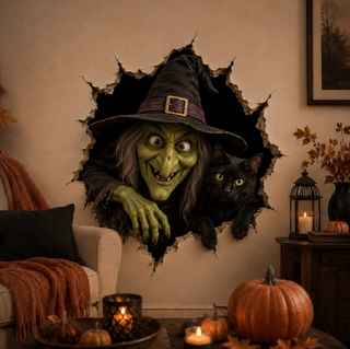 🎃HauntBreak – Halloween 3D Wall Decals
