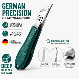 BeakTrim – Three-Piece Beak-Shaped Nail Clipper Set with Ergonomic Design