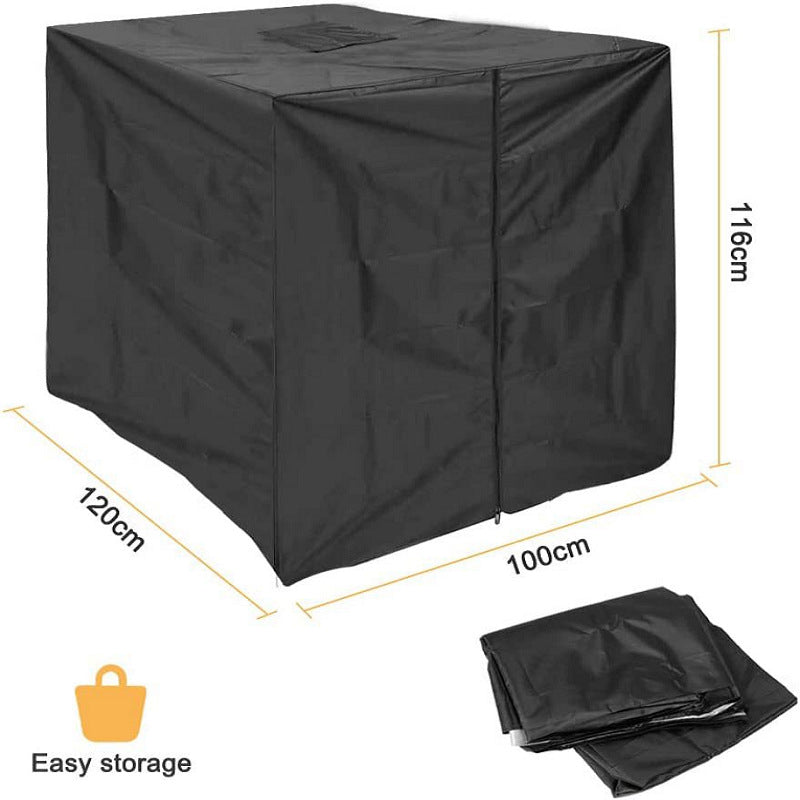 TankGuard – 💧 Waterproof IBC Tote Cover, Heavy-Duty, UV-Blocking, Secure Fit ⛈️