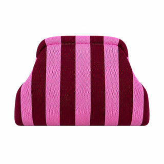 SnapKnit – Snap-Shut Knitted Makeup Bag with Wide Opening