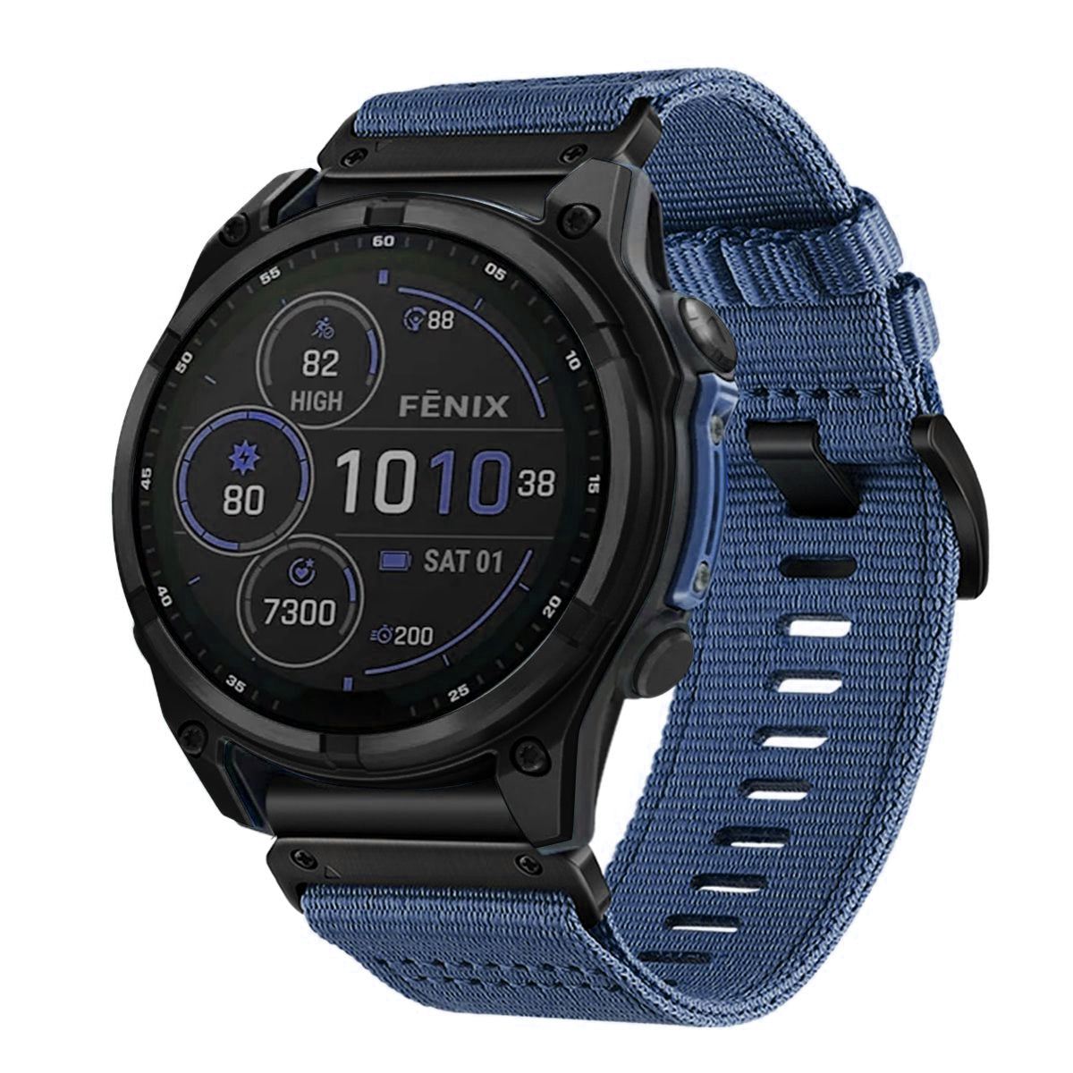 TrailWeave – Nylon Canvas Strap for Garmin QuickFit 20/22/26mm Watches