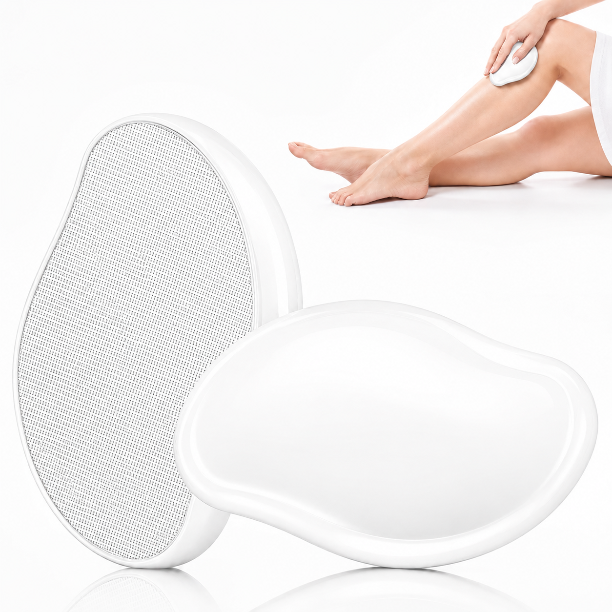 ✨ GlideSilk – Crystal Hair Eraser for Reusable Hair Removal & Exfoliation