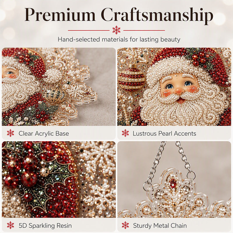 FestiveSpark – 🥰🎅Christmas Diamond Art Hanging Kit