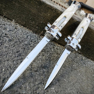 GentlemanEdge – 🔥 Classic Italian-Style Automatic Stiletto Knife