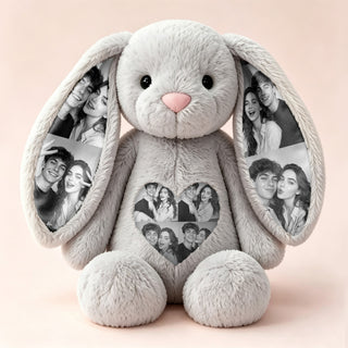 EarMemories – Custom Photo Bunny Plush with Hidden Picture Ears