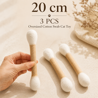 FeltSwab – Double-Ended Wool Cat Toy