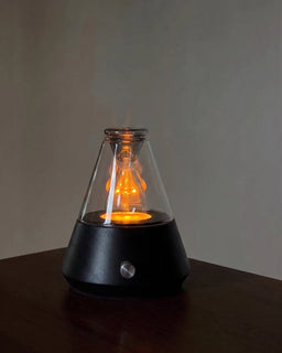 AmberGlow – Waterless Wood & Amber Glass Essential Oil Diffuser