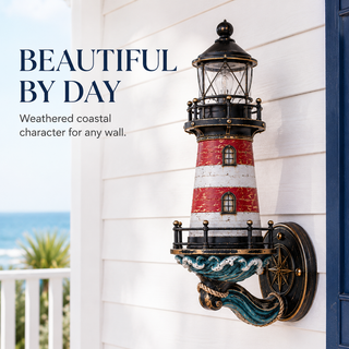 🌊🌊BeaconGlow – Vintage Coastal Lighthouse Wall Light