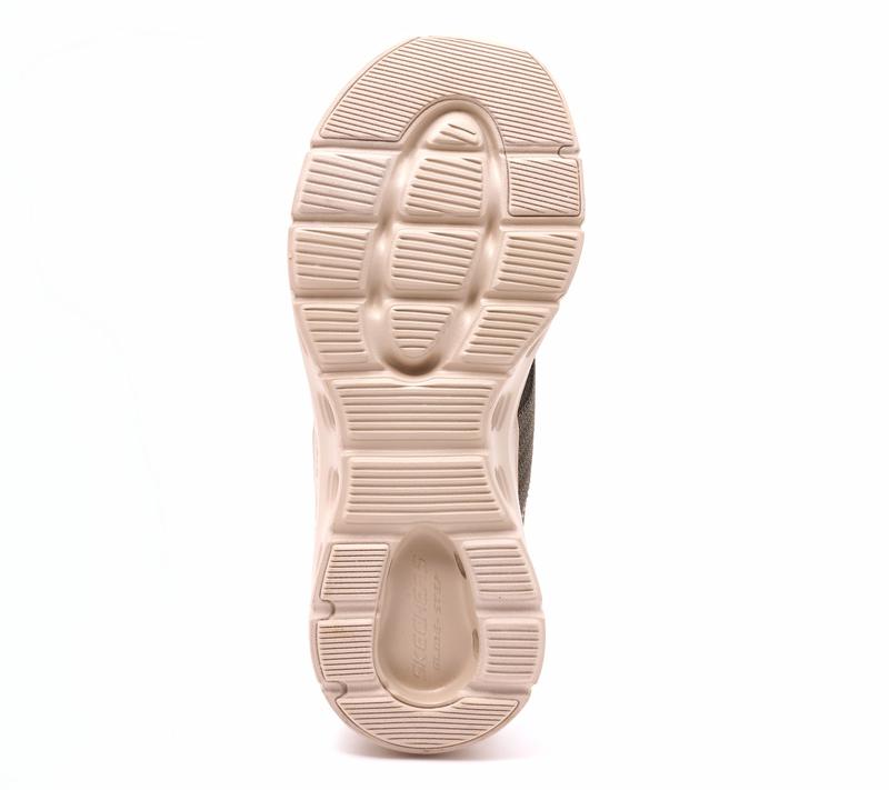 CloudStep – Women's Breathable Knit Comfort Slides with Cushioned Footbed
