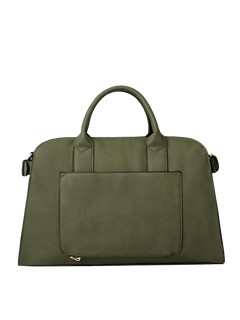 UrbanCarry – Olive Vegan-Leather Organizer Tote