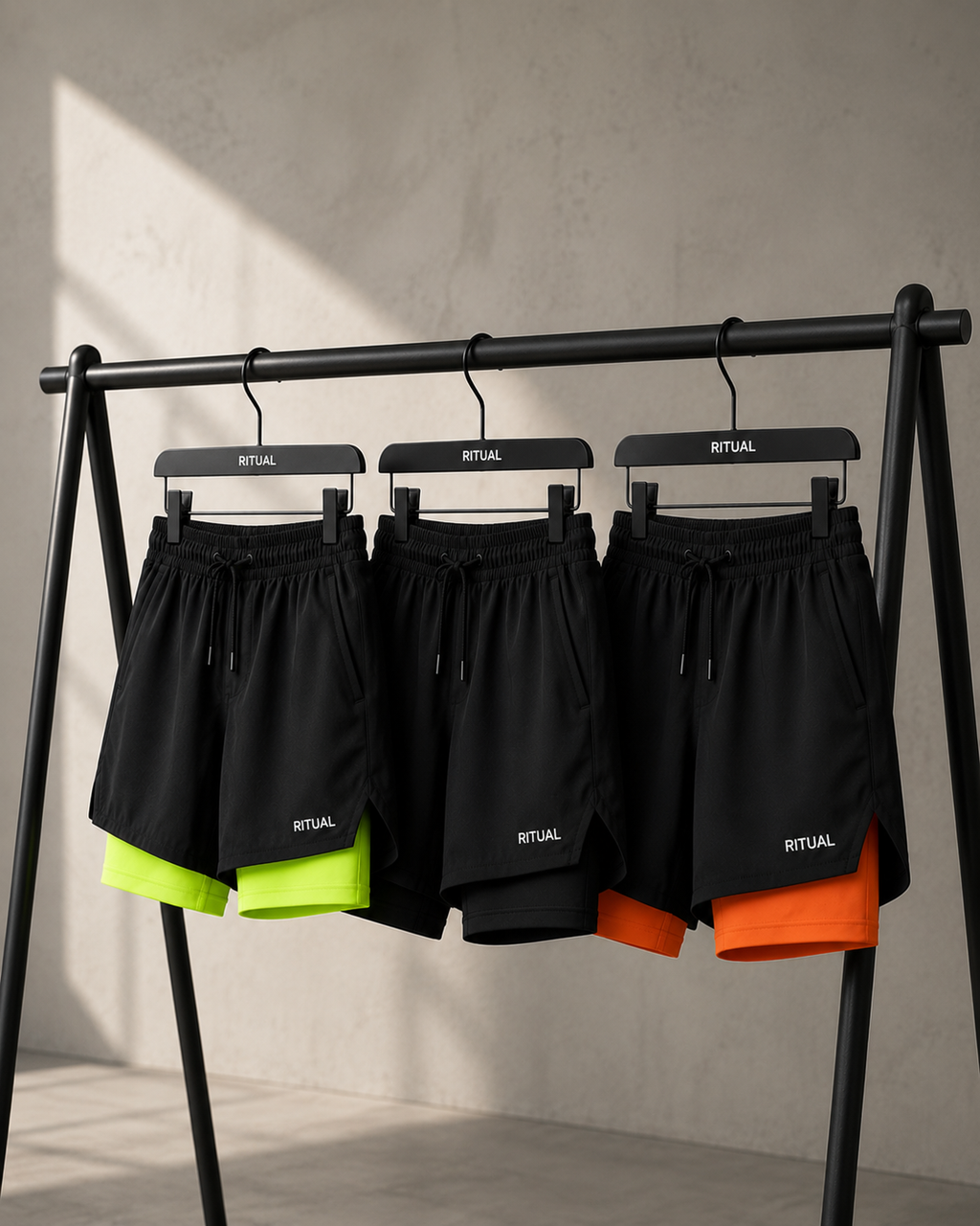 AeroStride – 2-in-1 Running Shorts with Compression Liner & Phone Pocket