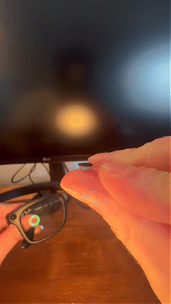 😎 LumaShade – LED Light Blocking Stickers for Smart Glasses