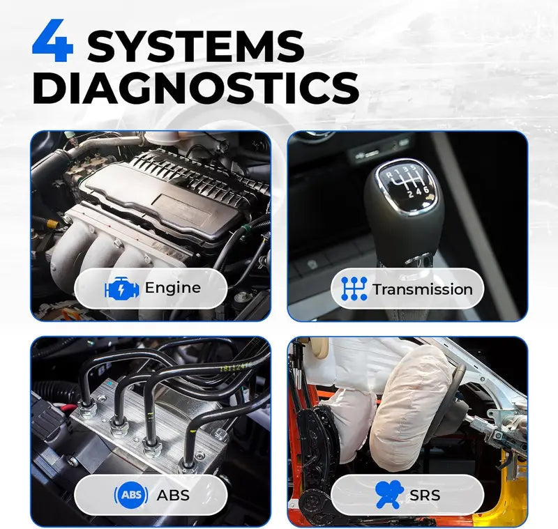 DiagPilot – TOPDON ArtiDiag500 4-System OBD2 Car Diagnostic Scanner with 6 Reset Functions, AutoVIN & Live Data