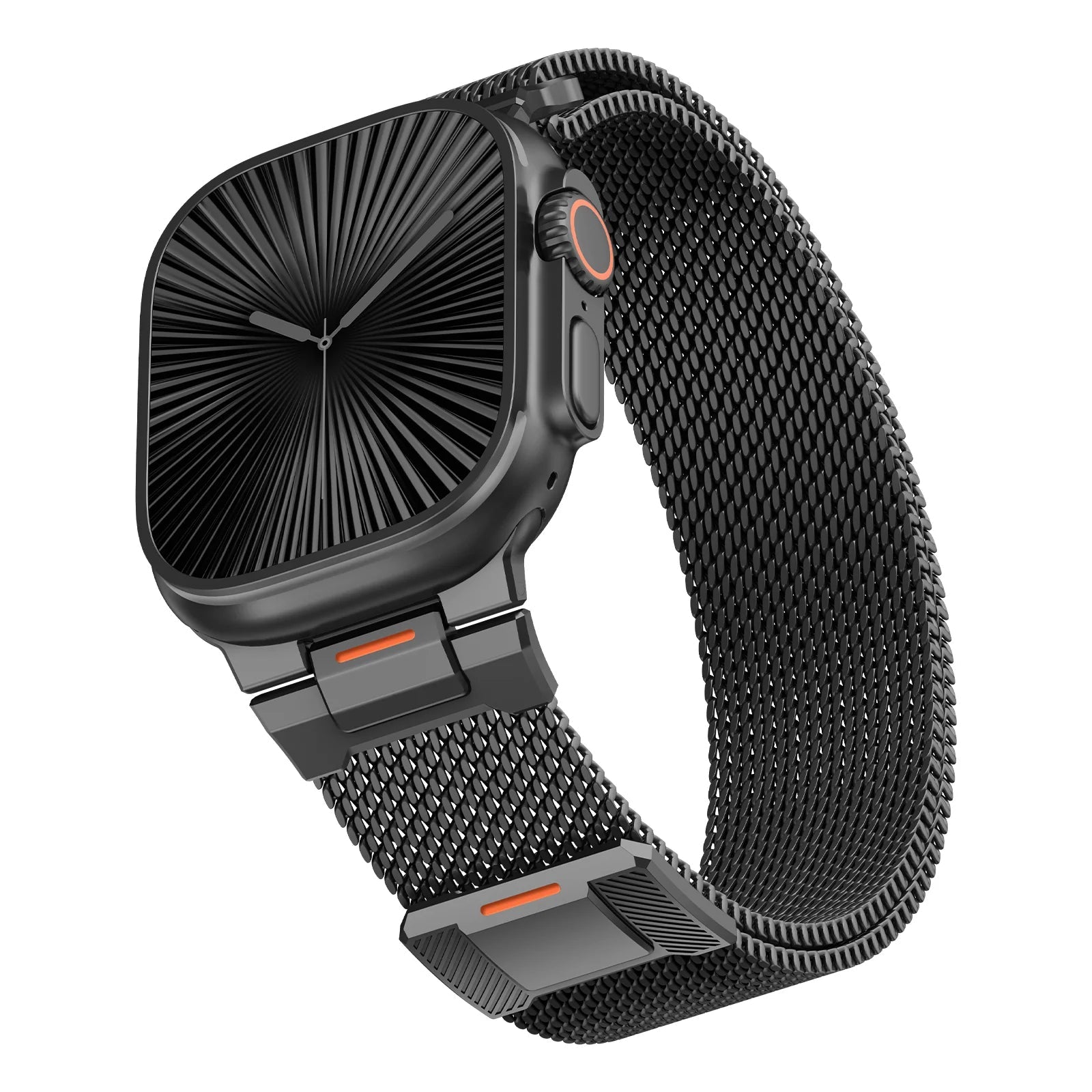 MechaMesh – Magnetic Milanese Loop Band for Apple Watch