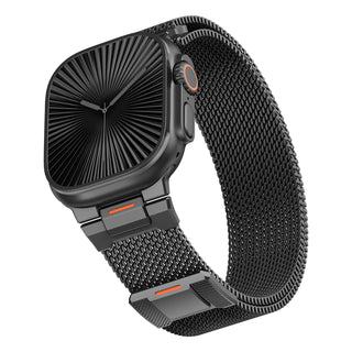 MechaMesh – Magnetic Milanese Loop Band for Apple Watch