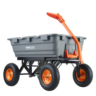 HaulMate – Heavy-Duty Poly Garden Dump Cart