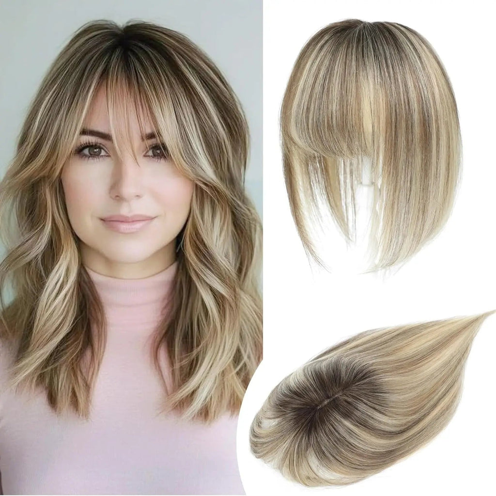 BangBlend – 🔥 Hair Topper with Bangs for Thinning Hair