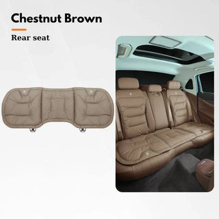 CushySeat – Skin-Friendly, Dirt-Repellent PU Leather Car Seat Cushions