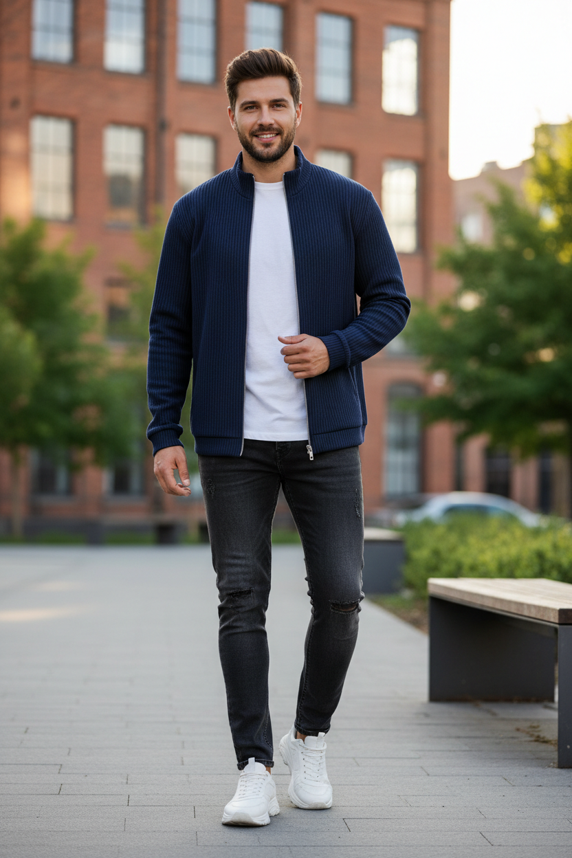 Navy Blue - City Casual