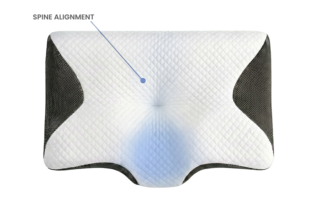 HushAlign – The Anti-Snore Pillow That Silences Snoring by Fixing Your Sleep Posture