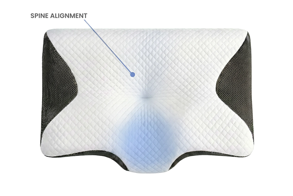 HushAlign – The Anti-Snore Pillow That Silences Snoring by Fixing Your Sleep Posture