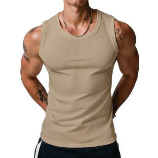 RibFlex – 💝💝 Men's Wide Strap Ribbed Tank Top