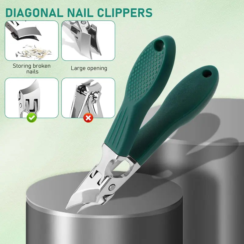 BeakTrim – Three-Piece Beak-Shaped Nail Clipper Set with Ergonomic Design