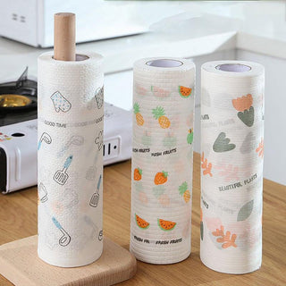 CleanLoop – 50-Sheet Reusable Kitchen Cleaning Towel Roll