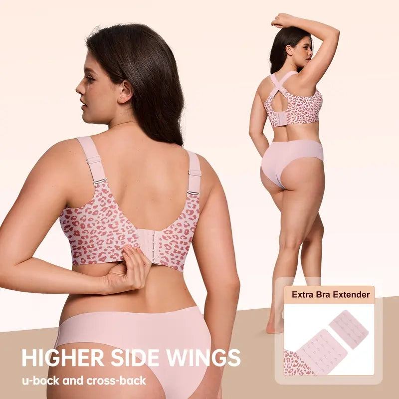 JellyEase – Women's Wirefree Full-Coverage Jelly Support Bra