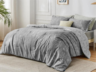 Bedsure 3 Pieces Cute Floral Bedding Reversible Comforter Set -Soft  Bed Set, 1 Soft Botanical Flowers Comforter and 2 Pillow Shams Gifts