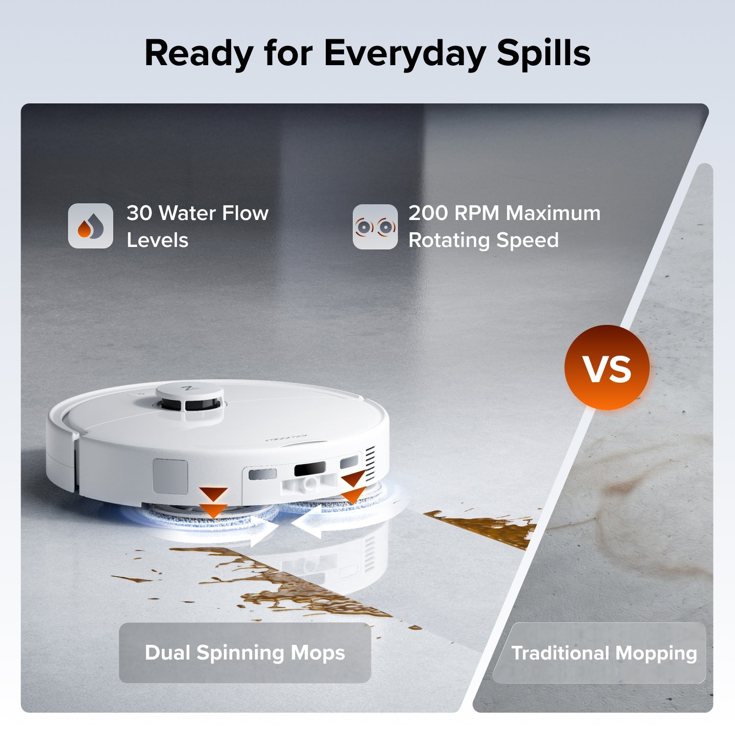 QrevoClean – Roborock Qrevo 2 Pro Robot Vacuum with Auto Mop Removal